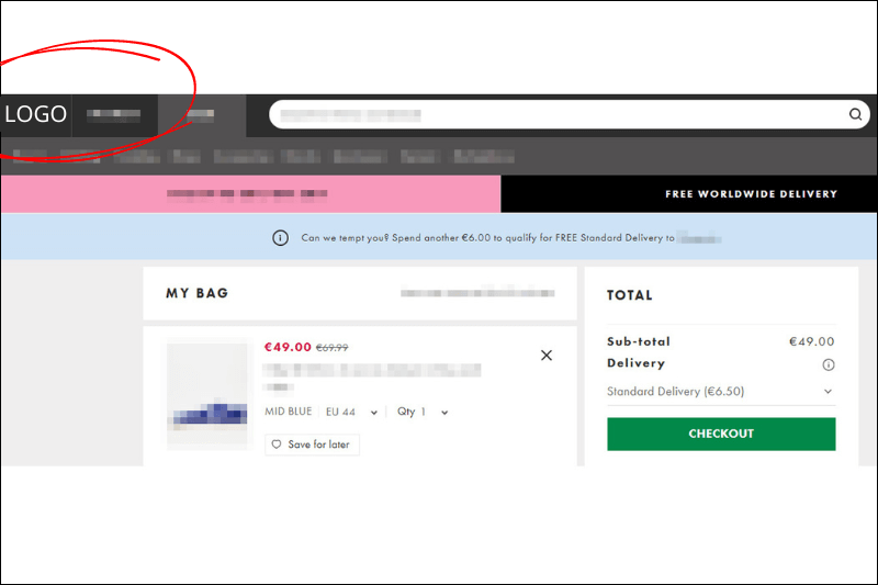 The online shopping cart should have the option of automatic saving