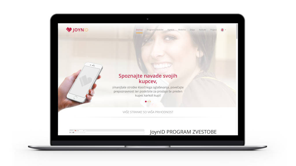 Web application development - JoynID