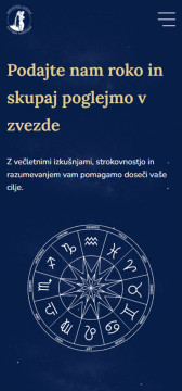 Website design and development - Astrološki inštitut