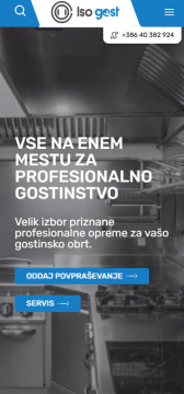 Website design and development - Iso Gast