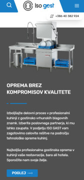 Website design and development - Iso Gast